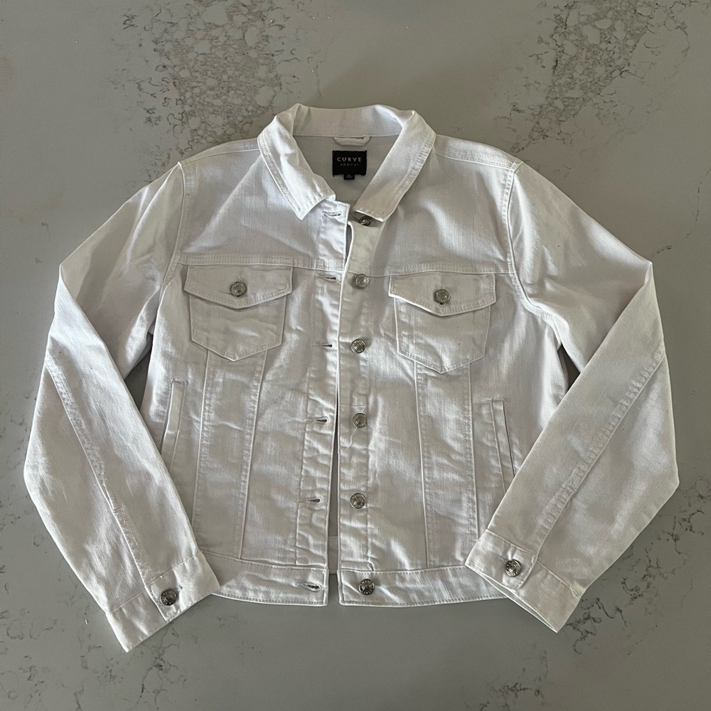 White Denim Jacket
